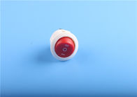 यूएल स्वीकृति राउंड रॉकर स्विच 22 एमएम नायलॉन / पीसी शैल सामग्री के साथ लचीला स्विच
